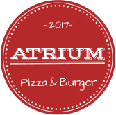 Logo Atrium Pizza & Burguer