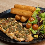 Pollo al grill con chimichurri - Restaurante Atrium